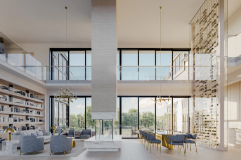 21 Upper Cross Road - Greenwich, CT - Bespoke Arch Viz